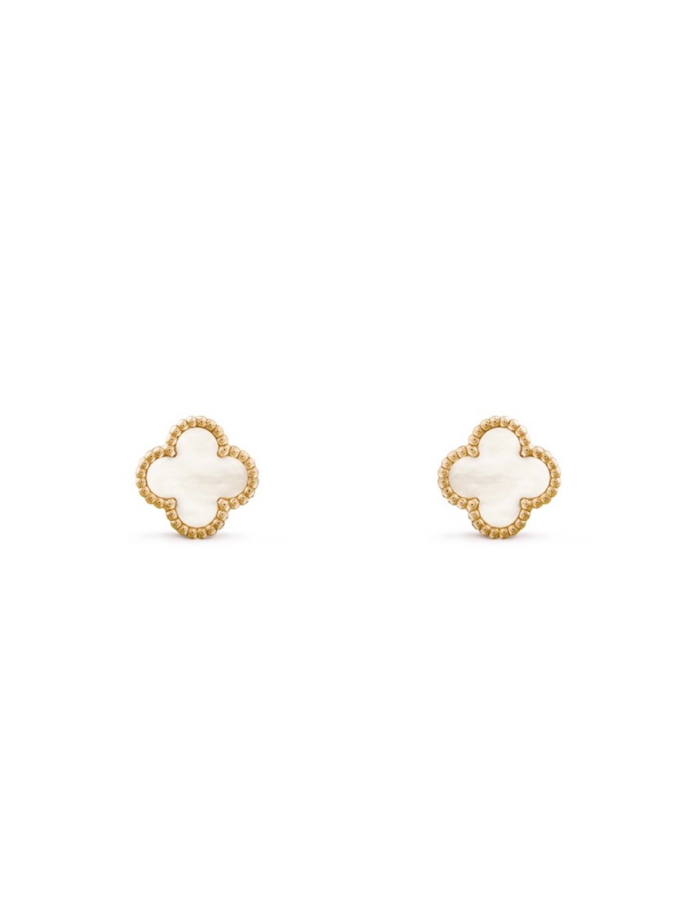 Van Cleef & Arpels Sweet Alhambra Mother-of-Pearl earring studs
